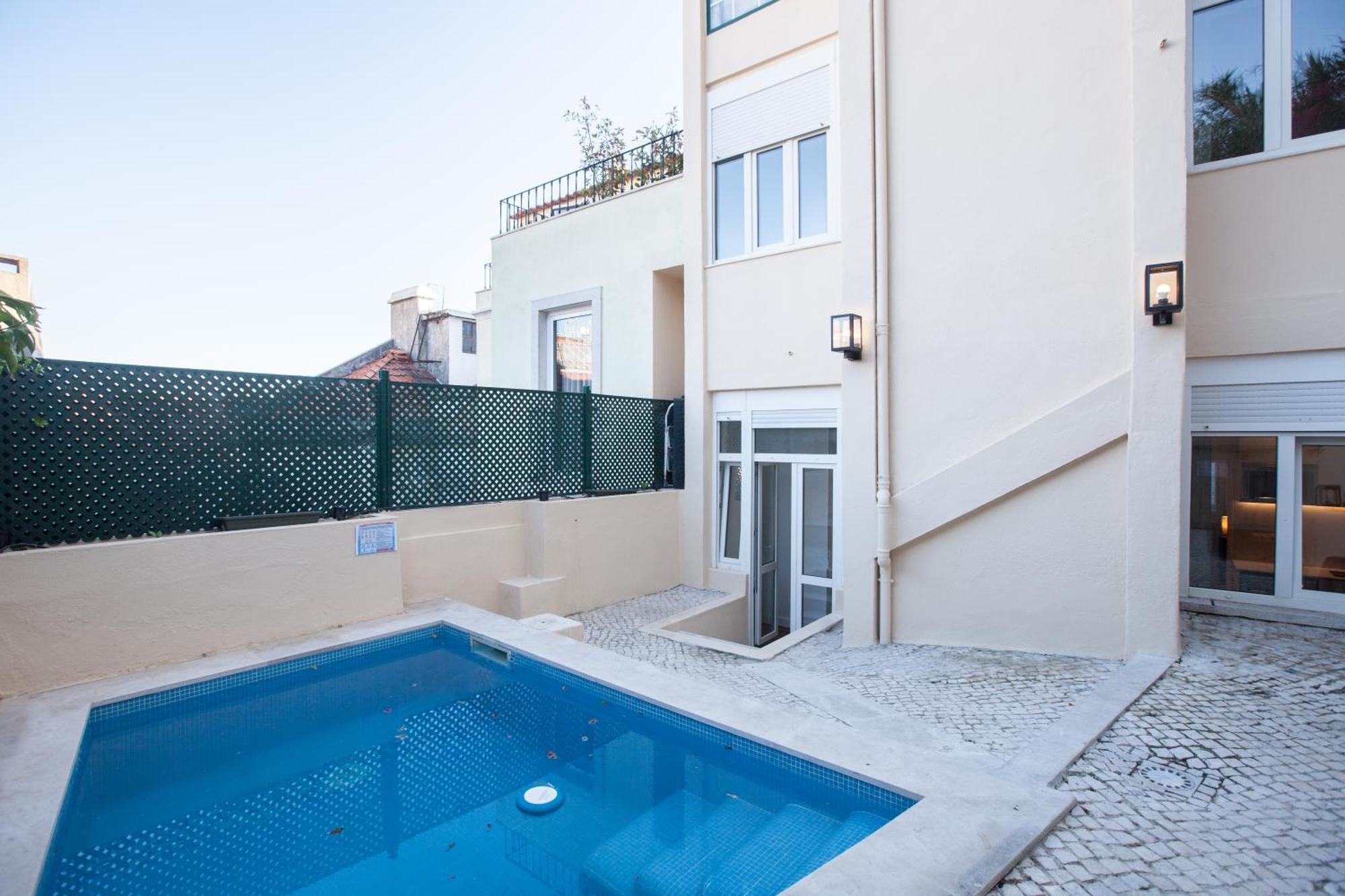 Flh Graca Charming Duplex With Small Pool Lisboa Exteriör bild