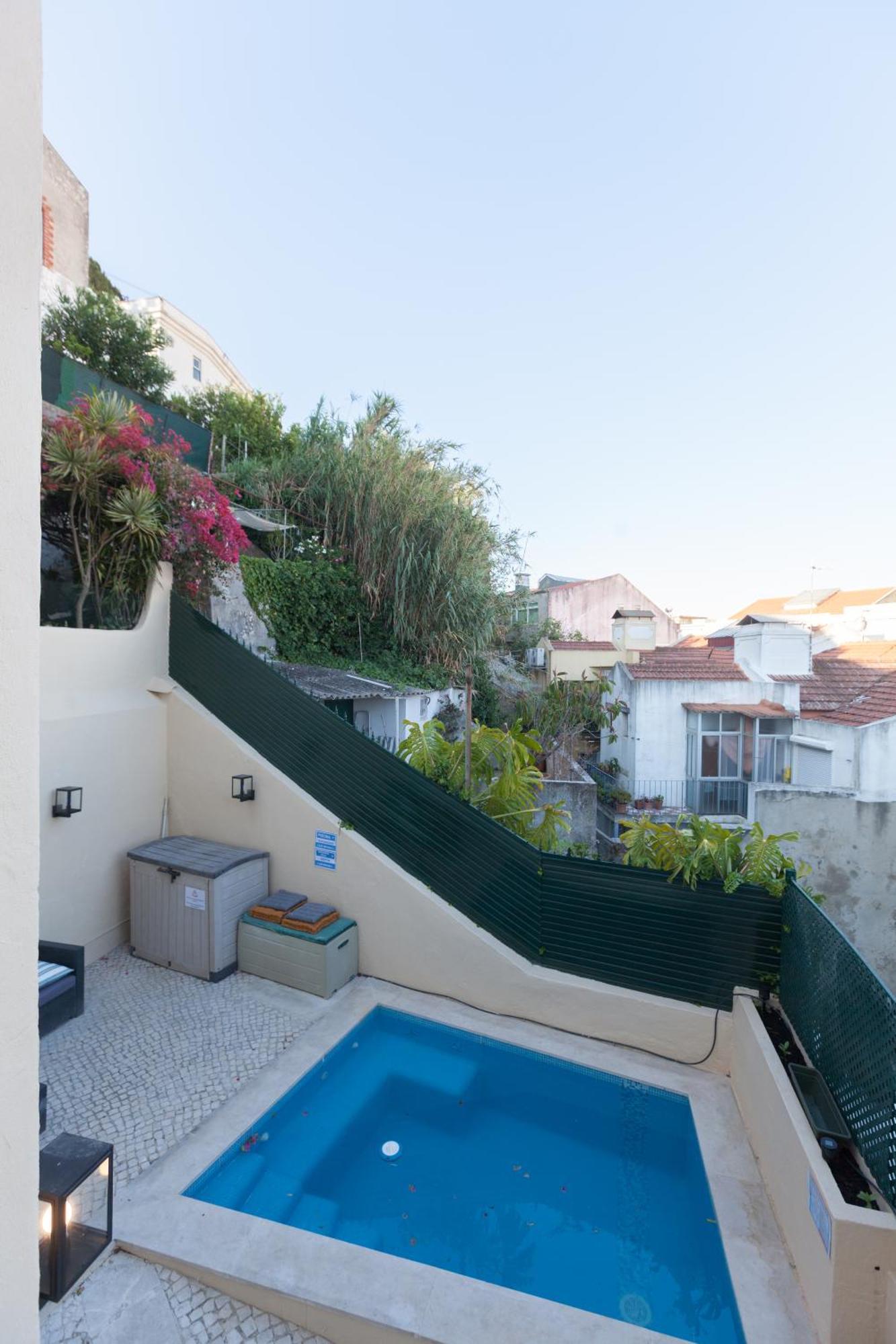Flh Graca Charming Duplex With Small Pool Lisboa Exteriör bild